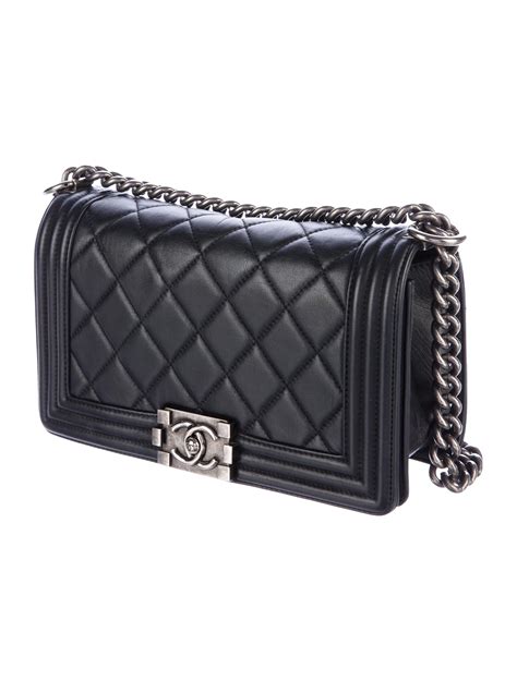 chanel quilted boy flap small|chanel boyfriend bag.